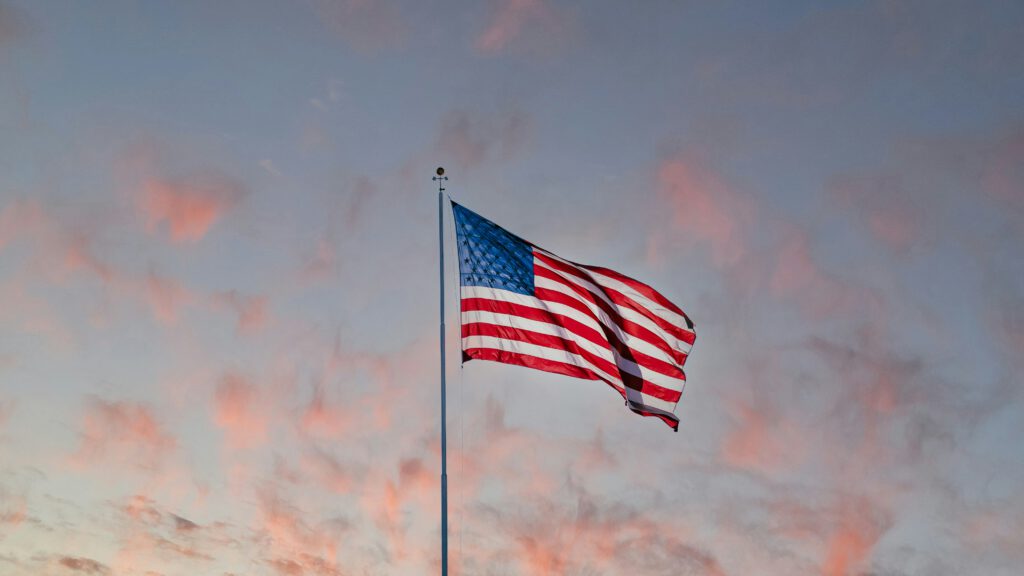 United States flag representing US tax planning and financial advisory services