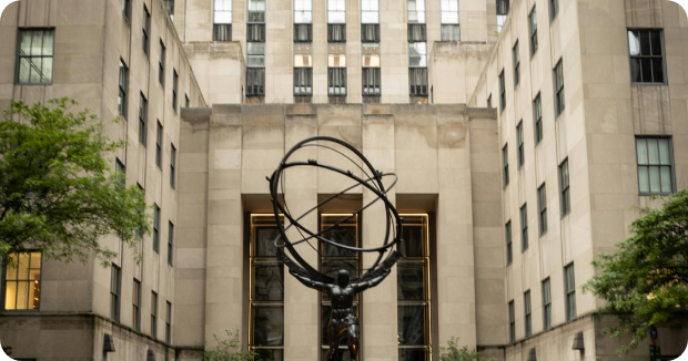 historic financial district building representing trusted tax advisory services